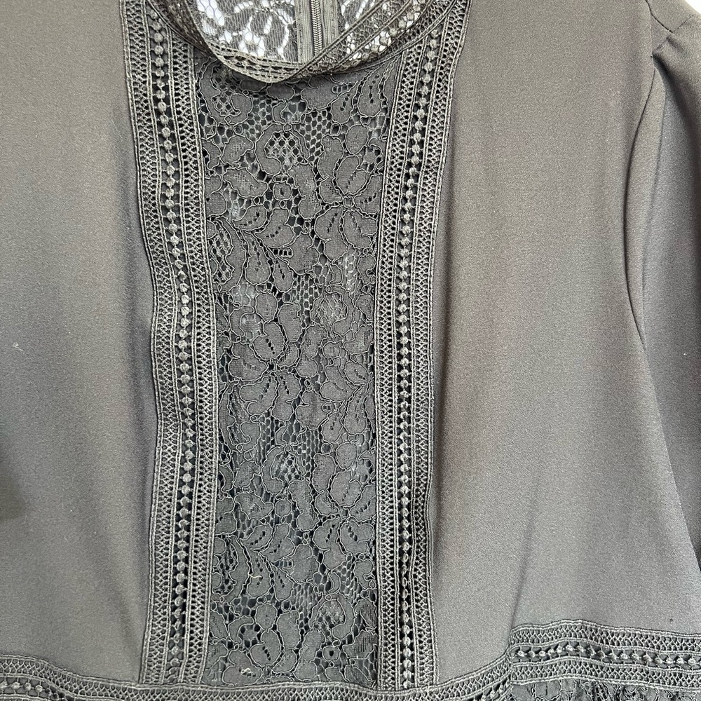 Sheer Pullover Blouse - image 5